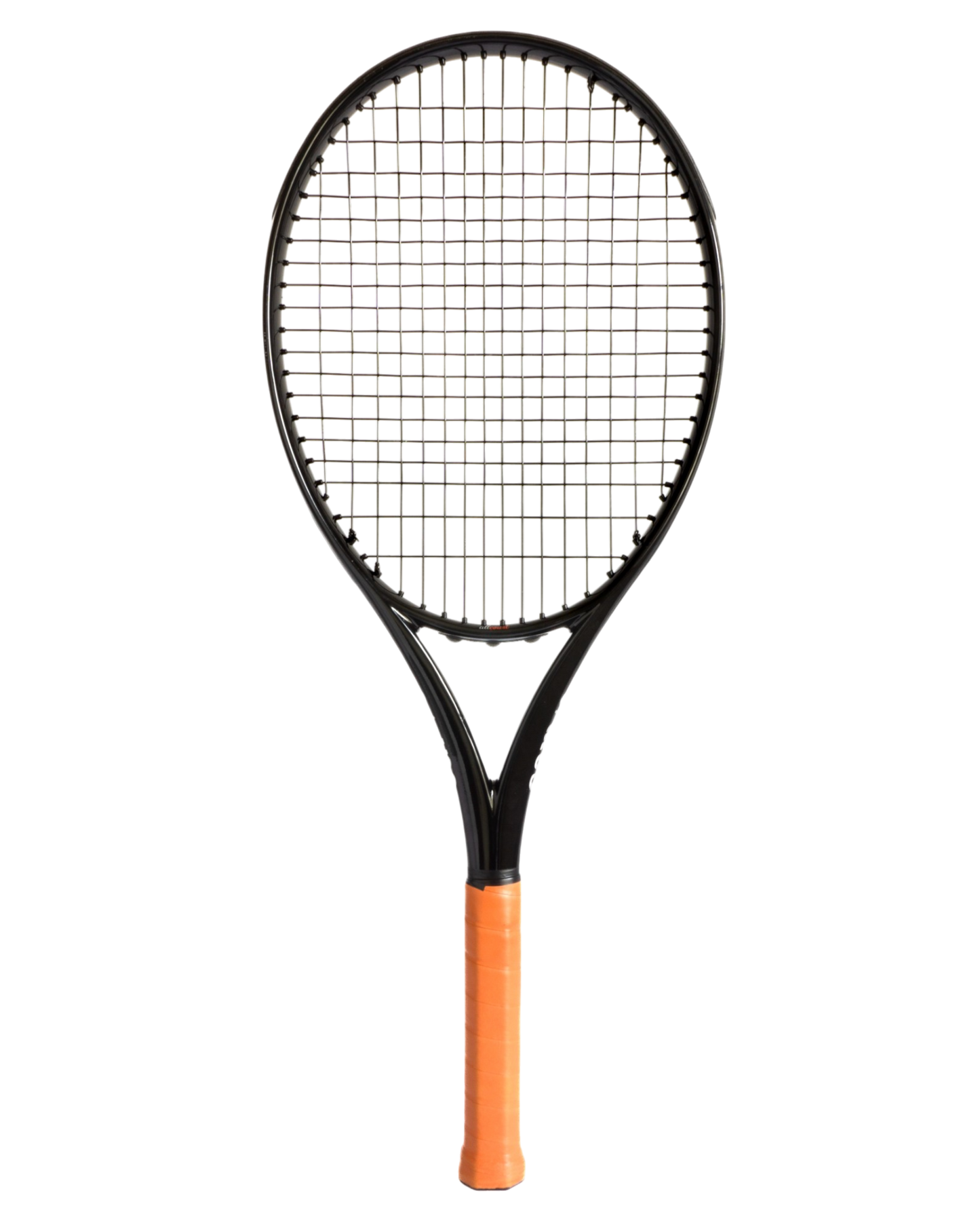 Carve Sports Allcourt tennis racket with 100 sq. in. head, 10.6 oz lightweight frame, aerodynamic design, 16x19 spin-focused string pattern, and synthetic leather grip for power and forgiveness.
