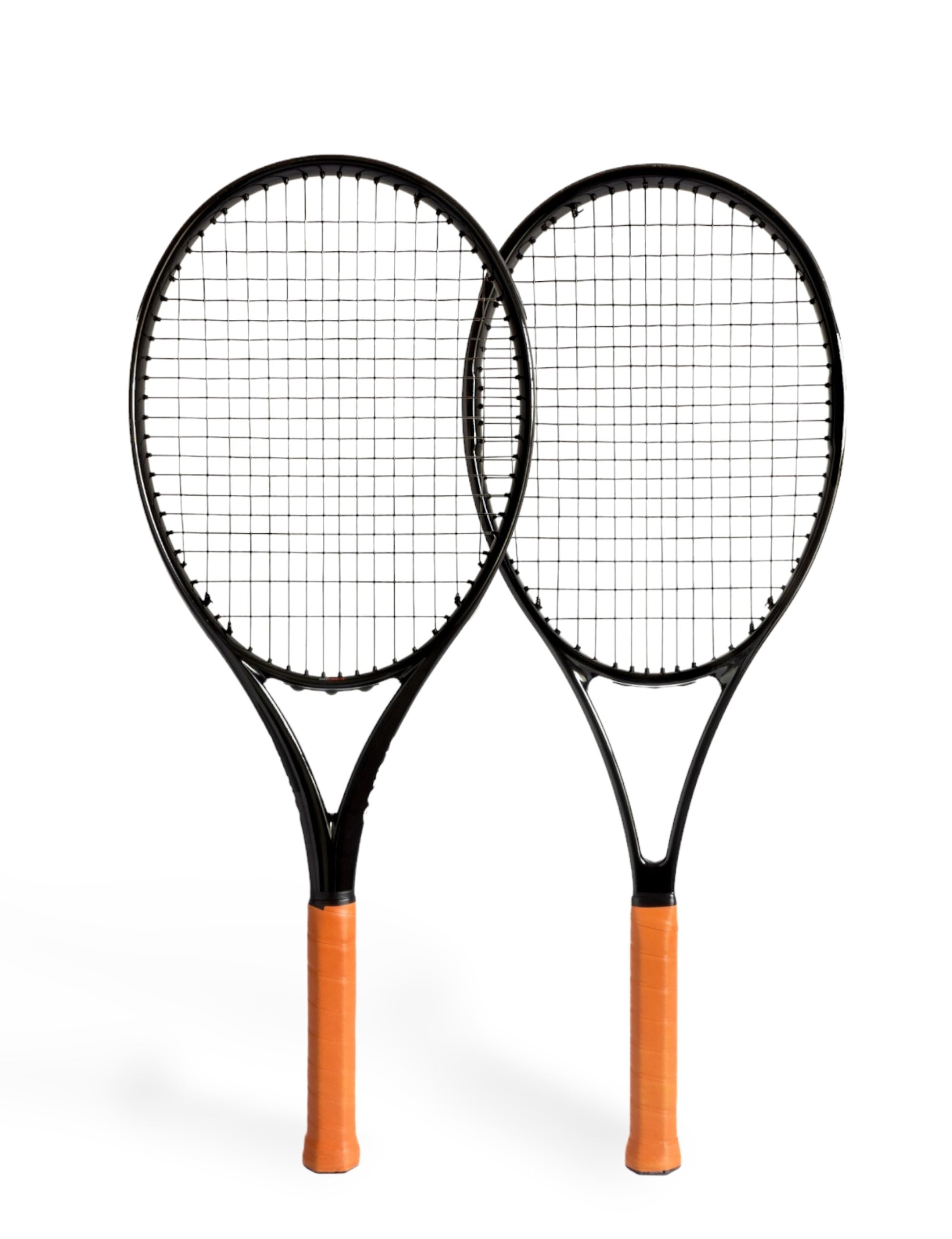 Carve AllCourt 100 and AdTouch 97 Tennis Rackets Side by Side