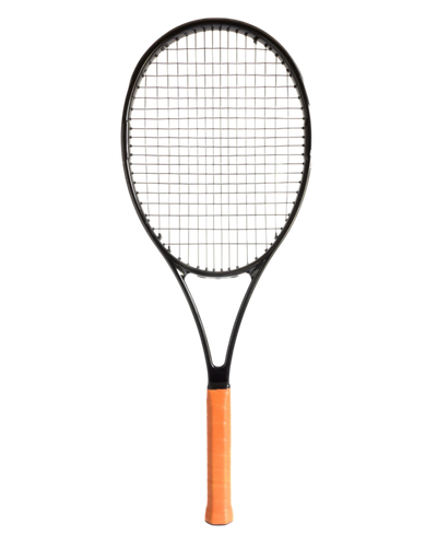Carve Sports AdTouch Tennis Racket with 97 sq. in. head, 10.8 oz lightweight frame, 16x19 string pattern, blended beam for control and flex, and synthetic leather grip for comfort and precision.