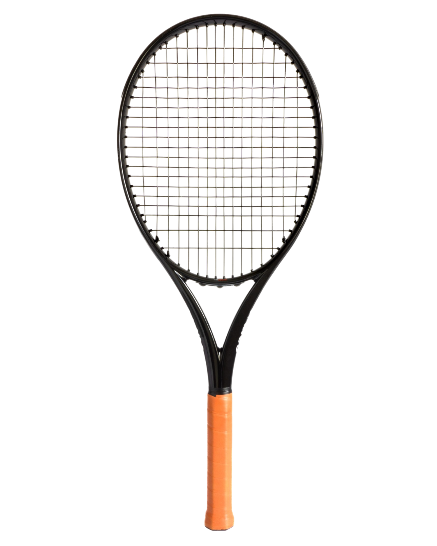 Carve Sports Allcourt tennis racket with 100 sq. in. head, 10.6 oz lightweight frame, aerodynamic design, 16x19 spin-focused string pattern, and synthetic leather grip for power and forgiveness.