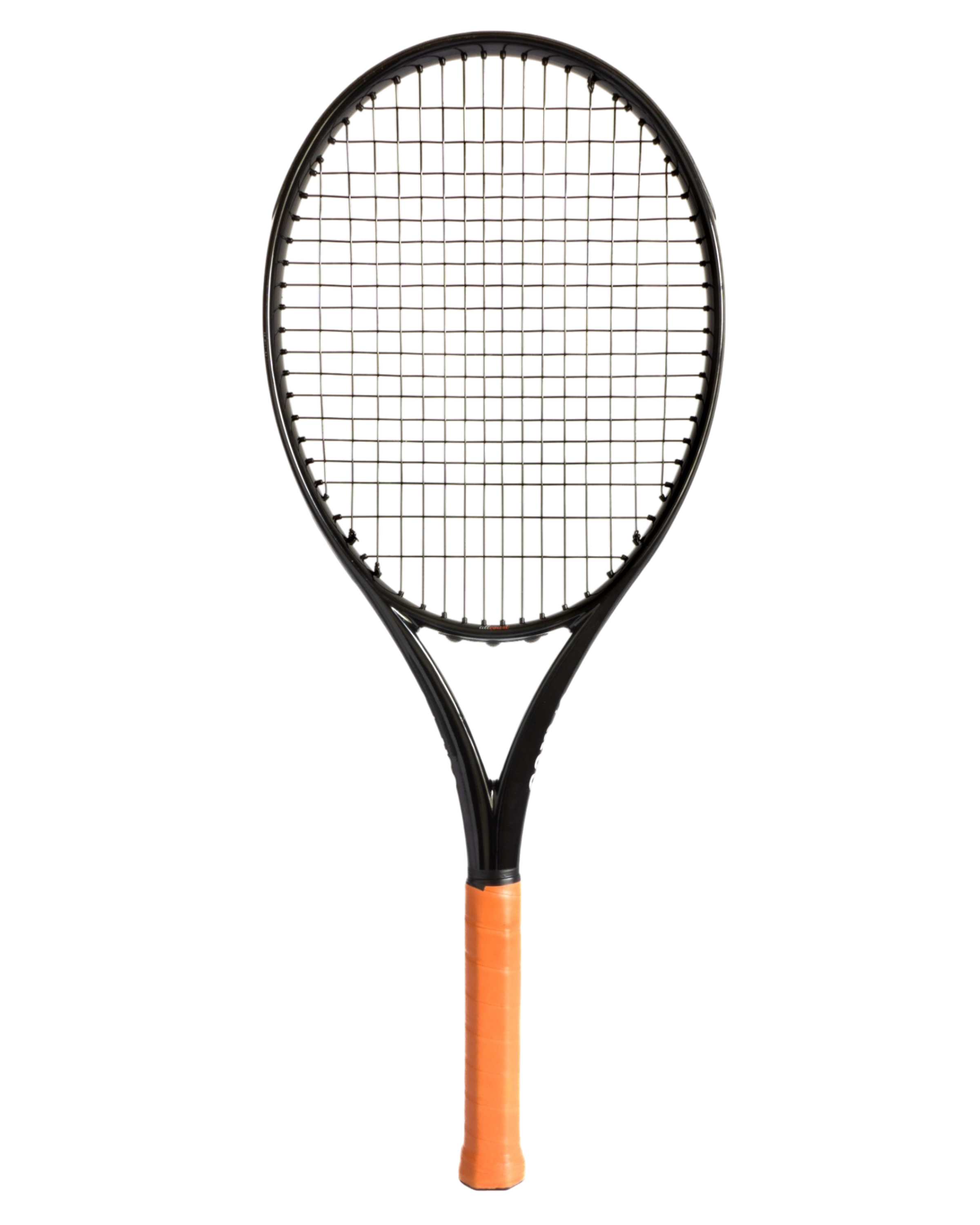 Carve Sports Allcourt tennis racket with 100 sq. in. head, 10.6 oz lightweight frame, aerodynamic design, 16x19 spin-focused string pattern, and synthetic leather grip for power and forgiveness.