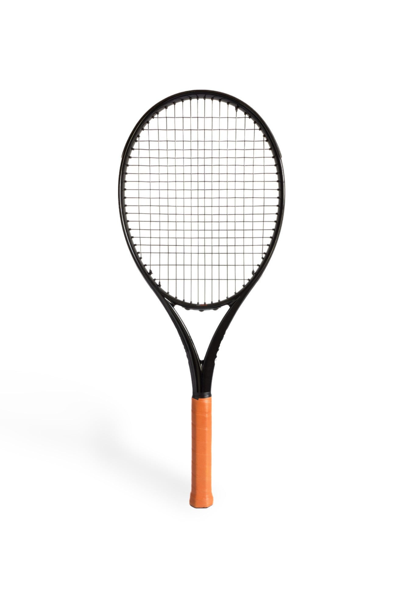 Carve AllCourt 100 Tennis Racket on white background with soft shadows