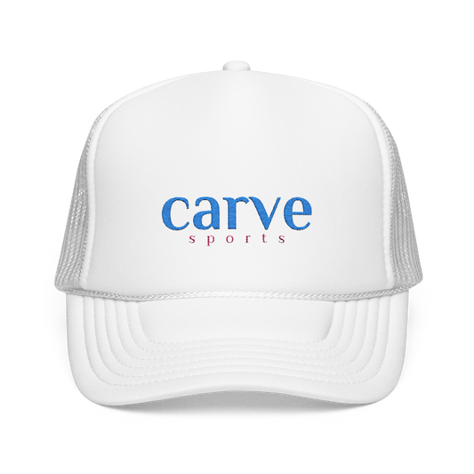 The Foam Trucker Hat - Retro White